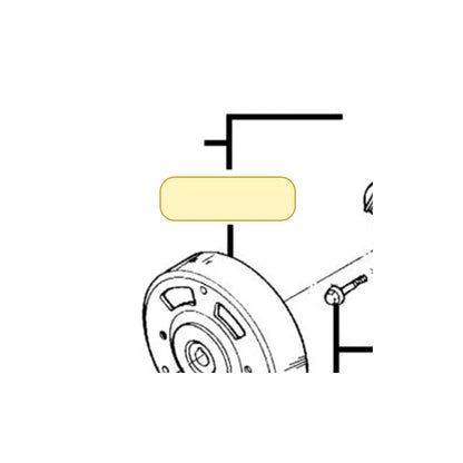 KYMCO Flywheel Complete 31110-LHM9-E11, part location on the factory exploded-view diagram