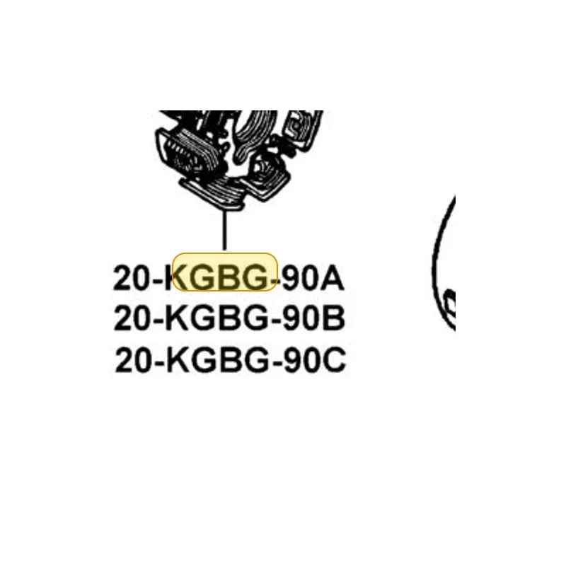 KYMCO Stator Complete (D406) 31120-KGBG-90B, part location on the factory exploded-view diagram