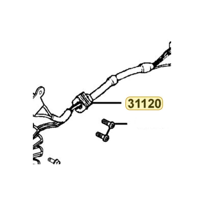 KYMCO Stator Complete (D402) 31120-LEA7-E0B, part location on the factory exploded-view diagram