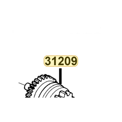 KYMCO Unit Start Motor 31209-KEE1-C00, part location on the factory exploded-view diagram