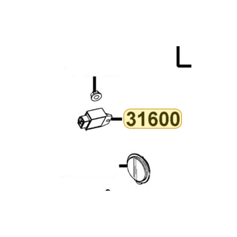 KYMCO Reg Rec Complete 31600-KUDU-C00, part location on the factory exploded-view diagram