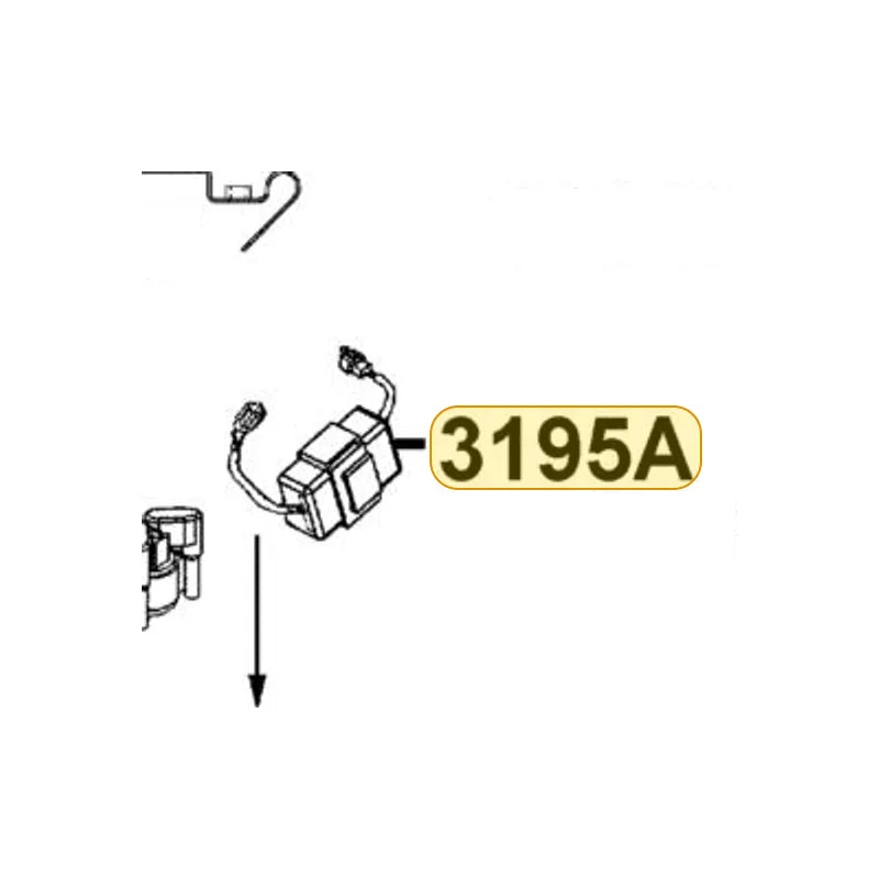KYMCO Hazard Control Assembly 3195A-ABD2-M30, part location on the factory exploded-view diagram