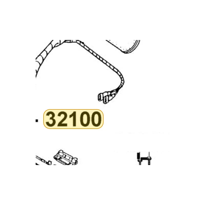 KYMCO Wire Harness 32100-ACB9-M30, part location on the factory exploded-view diagram