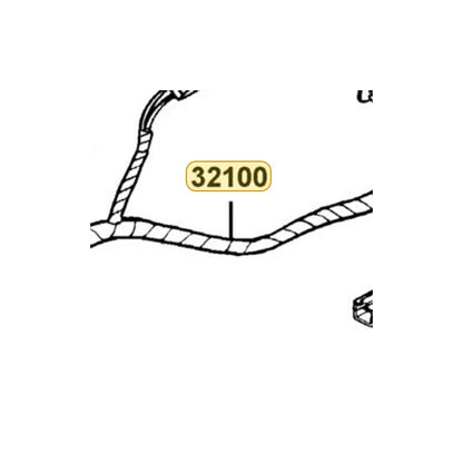 KYMCO Wire Harness 32100-AKE6-M00, part location on the factory exploded-view diagram