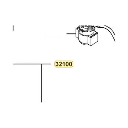 KYMCO Wire Harness 32100-BAC1-M00, part location on the factory exploded-view diagram