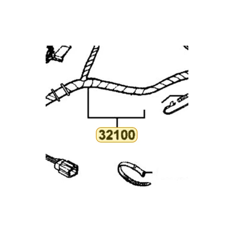 KYMCO Wire Harness 32100-BLD3-M00, part location on the factory exploded-view diagram