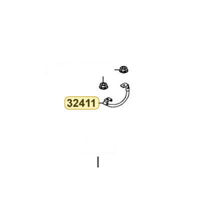 KYMCO Bat Cable 32411-AEE9-M00, part location on the factory exploded-view diagram