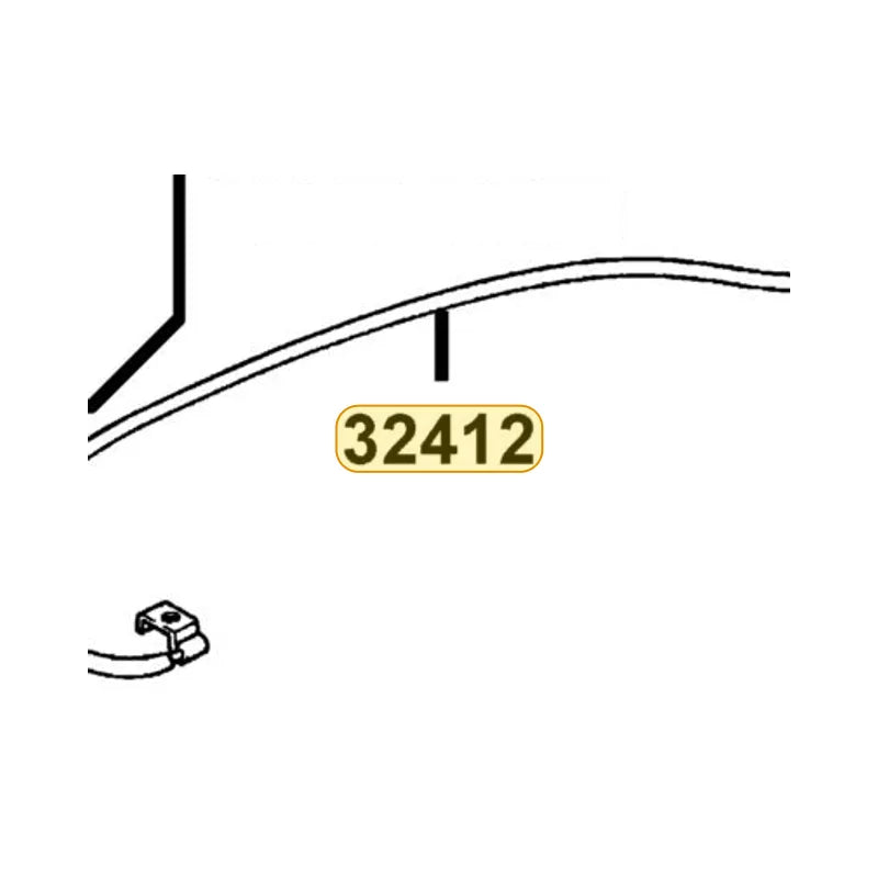 KYMCO Earth Cable 32412-AEE9-M00, part location on the factory exploded-view diagram