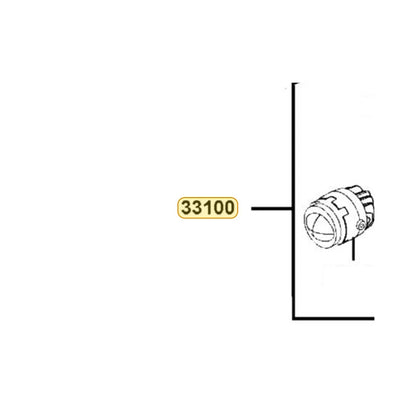 KYMCO Head Light Assembly 33100-AKE6-M00, part location on the factory exploded-view diagram