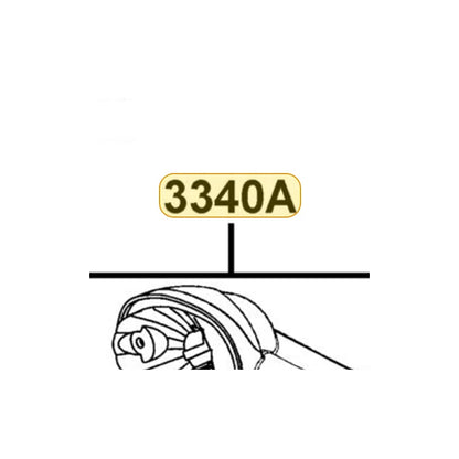 KYMCO Right, Front Winker Set. 3340A-LGR4-M30, part location on the factory exploded-view diagram