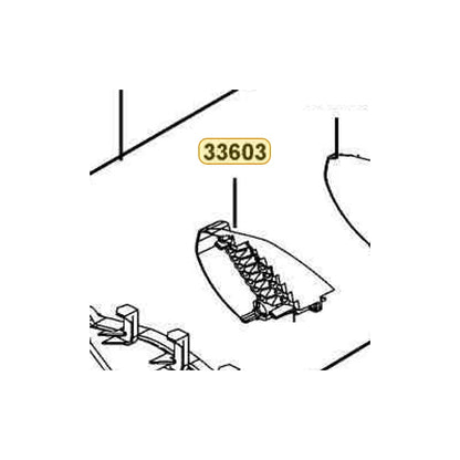 KYMCO Right-Side Right Rear Winker 33603-LEA2-900, part location on the factory exploded-view diagram