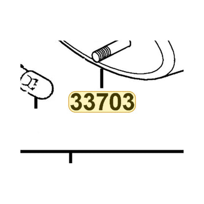 KYMCO License Lens 33703-LLB1-MX0, part location on the factory exploded-view diagram
