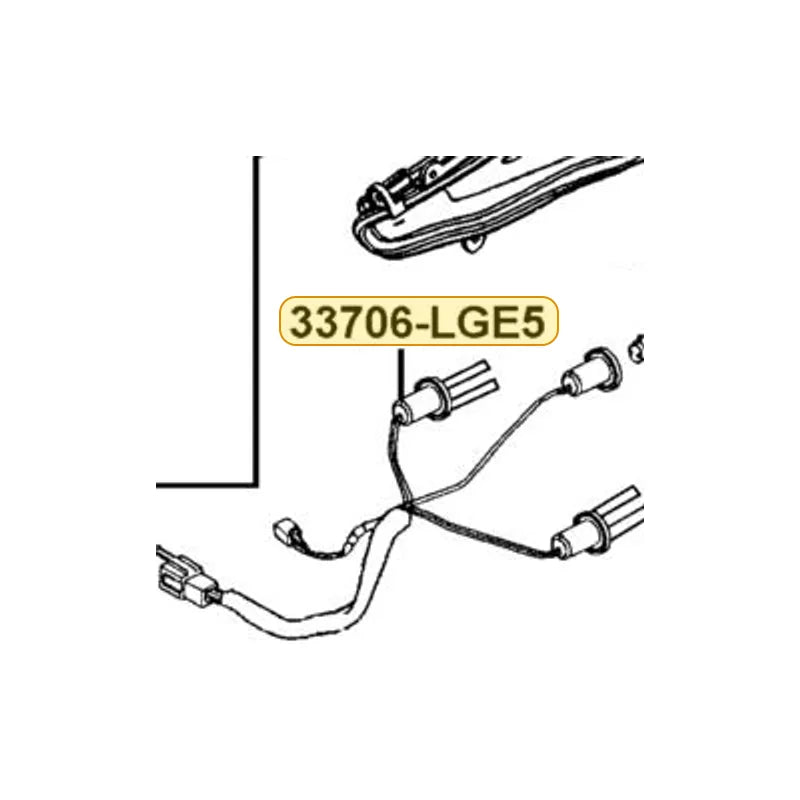 KYMCO Rear Combination Socket Complete 33706-LGE5-M30, part location on the factory exploded-view diagram