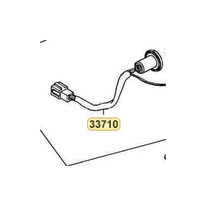 KYMCO Rear Combination Socket Complete 33710-LEE8-900, part location on the factory exploded-view diagram