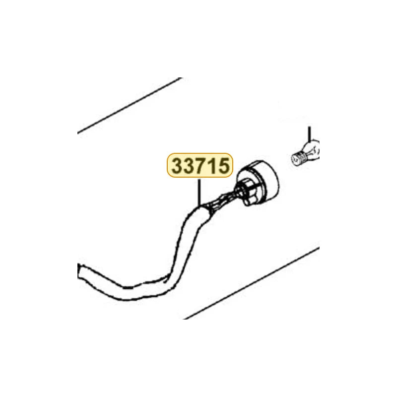 KYMCO Left Rear Combination Socket Complete 33715-LGN5-E00, part location on the factory exploded-view diagram