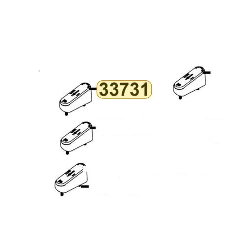KYMCO Reflex Reflector Side 33731-AEA7-M30, part location on the factory exploded-view diagram