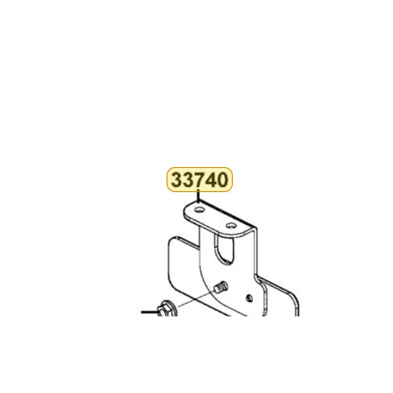 KYMCO Rear Reflector Assembly 33740-LBA7-E00, part location on the factory exploded-view diagram