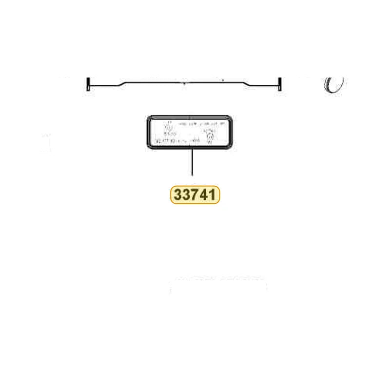 KYMCO Reflex Reflector 33741-LEA3-M30, part location on the factory exploded-view diagram