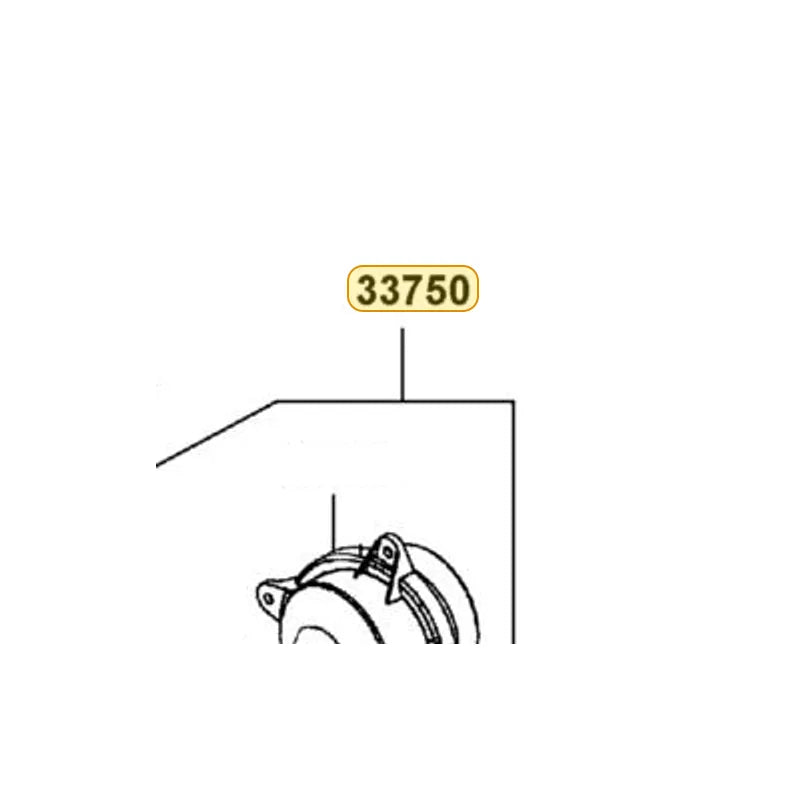 KYMCO Left Rear Combination Light Assembly 33750-AKE6-M00, part location on the factory exploded-view diagram