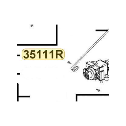 KYMCO Key Complete (Right Tangent Plane/sd) 35111-LDC1-305, part location on the factory exploded-view diagram