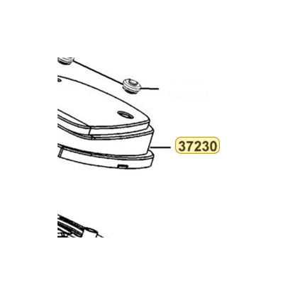KYMCO Lens Assembly (D102) 37230-LEA2-90A, part location on the factory exploded-view diagram