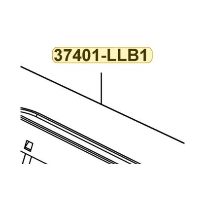 KYMCO Pilot Lamp Complete 37401-LLB1-B10, part location on the factory exploded-view diagram