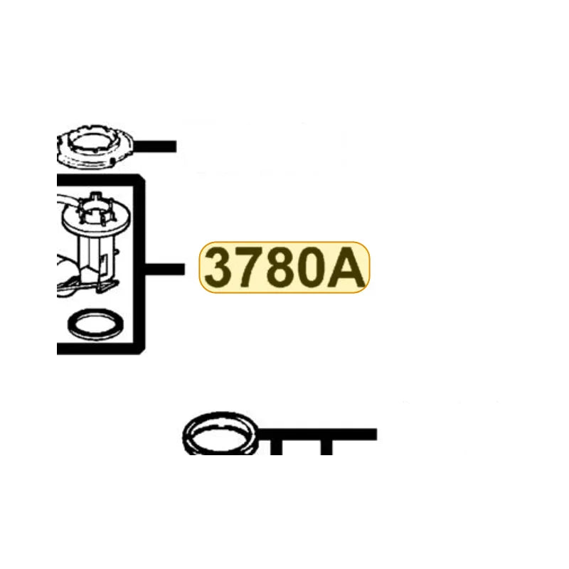 KYMCO Fuel Unit Assembly 3780A-ADA9-M30, part location on the factory exploded-view diagram