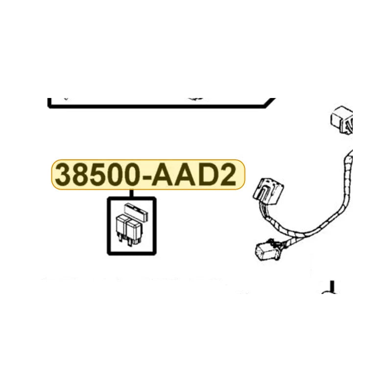 KYMCO Light Relay Assembly 38500-AAD2-C00, part location on the factory exploded-view diagram