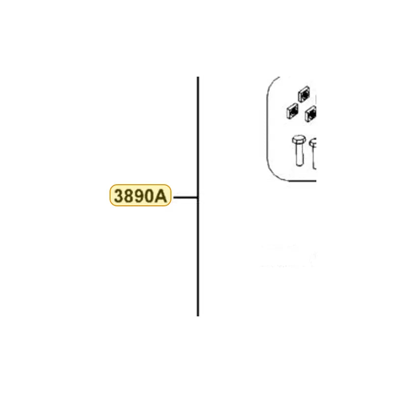KYMCO Assembly Winch 3890A-LEE8-600, part location on the factory exploded-view diagram