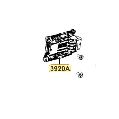 KYMCO ECU Assembly 3920A-BLD3-M00, part location on the factory exploded-view diagram