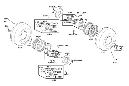 Oil Seal 20*35*7 — 91257-LBA7-900 — KYMCO exploded-view diagram