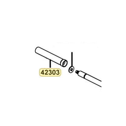 KYMCO Sapcer Rear Wheel Right 42303-LBD4-MX0, part location on the factory exploded-view diagram