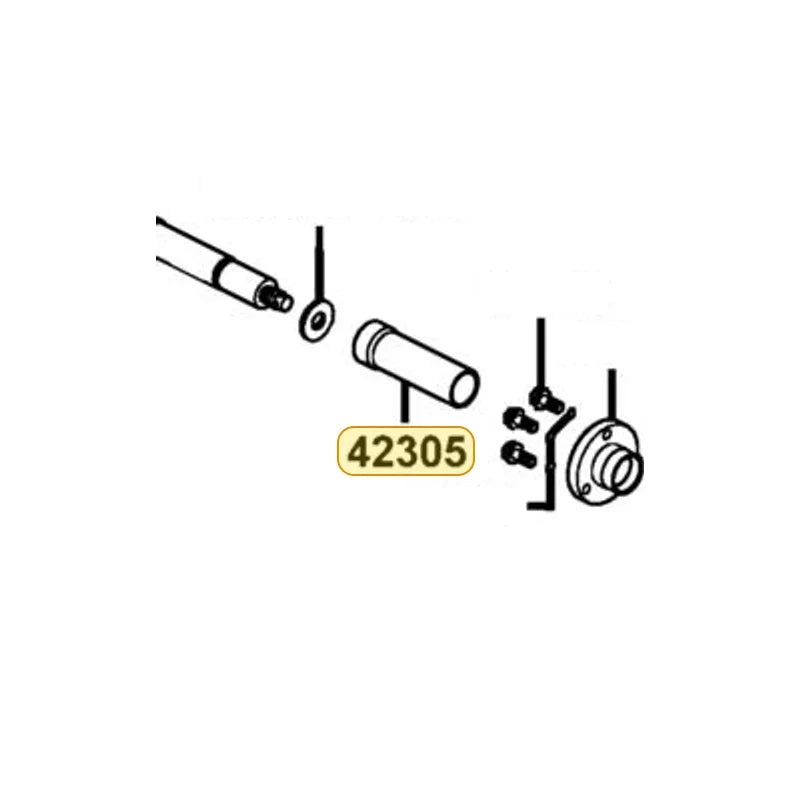 KYMCO Rear Wheel Left Spacer 42305-LBD4-900, part location on the factory exploded-view diagram