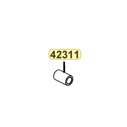 KYMCO Rear Hub Side Collar 42311-LFB5-C00, part location on the factory exploded-view diagram