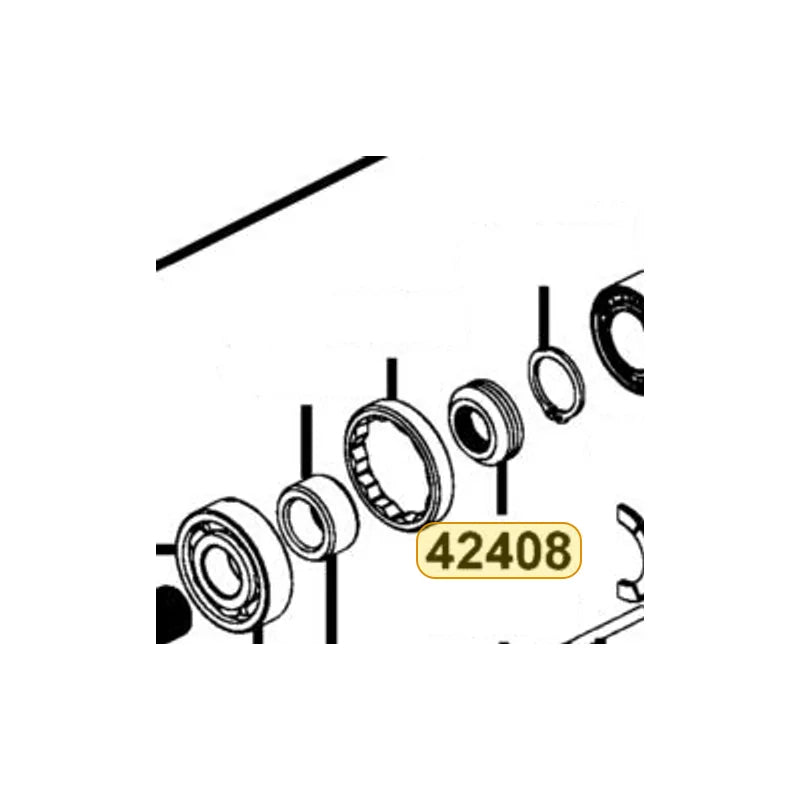 KYMCO Coupler Drive 42408-LFA5-900, part location on the factory exploded-view diagram