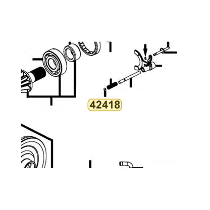 KYMCO O-Ring 3*2Mm 42418-LFA5-900, part location on the factory exploded-view diagram