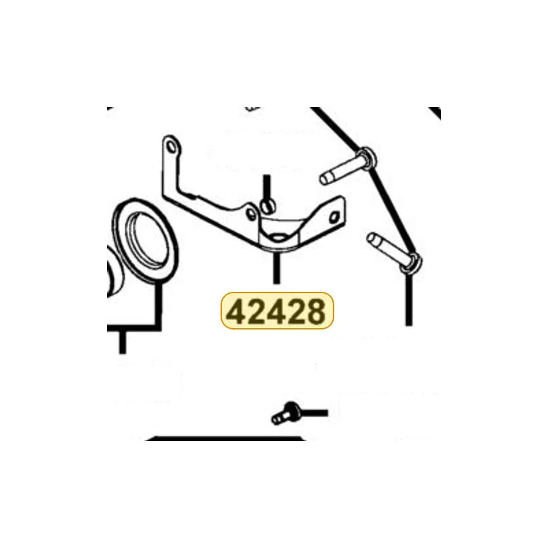 KYMCO Actuator Weldt Bracket 42428-LFA5-900, part location on the factory exploded-view diagram
