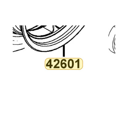 KYMCO Rear Cast Wheel Complete 42601-LDF7-E10-N1A, part location on the factory exploded-view diagram