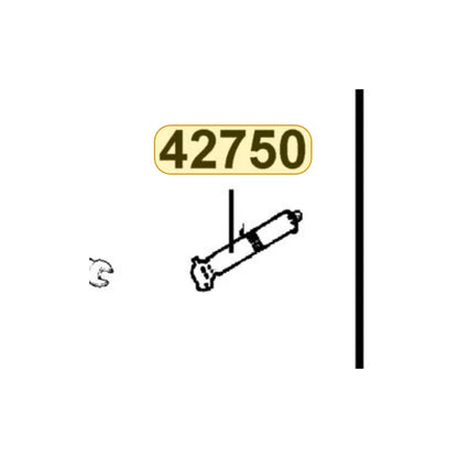 KYMCO Air Pressure Gear 42750-LDB1-700, part location on the factory exploded-view diagram