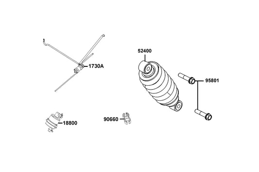 Canister-pcv Assy — 1730A-ACA5-M30 — KYMCO exploded-view diagram