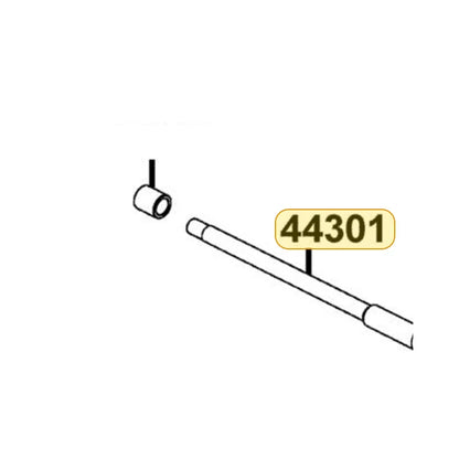 KYMCO Front Wheel Axle M15*282 (B) 44301-LEA7-C00, part location on the factory exploded-view diagram