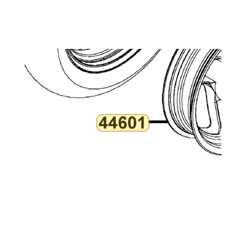 KYMCO Front Cast Wheel 44601-KEB7-E0E-NJA, part location on the factory exploded-view diagram