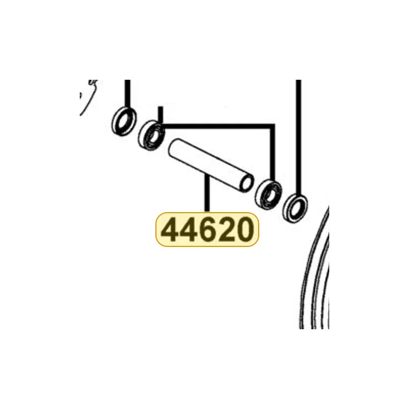 KYMCO Front Dist Collar 44620-LEA7-C00, part location on the factory exploded-view diagram