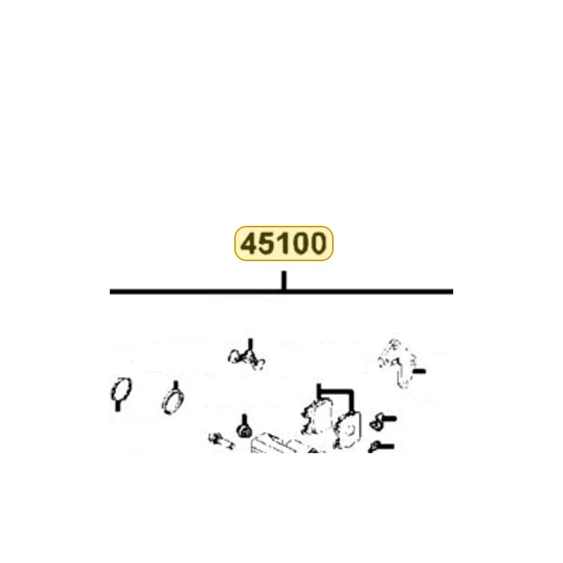 KYMCO Front Right Caliper Assembly (Silver) 45100-LEE8-E00-NJA, part location on the factory exploded-view diagram