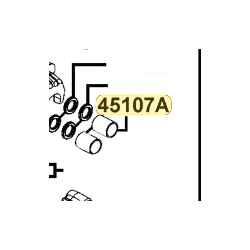 KYMCO C/p Piston 45107-LFB5-C00, part location on the factory exploded-view diagram