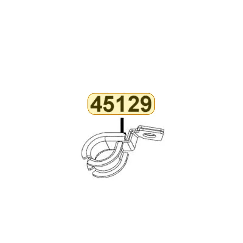 KYMCO Clamper Front Brake Hose 45129-ADB1-M31, part location on the factory exploded-view diagram