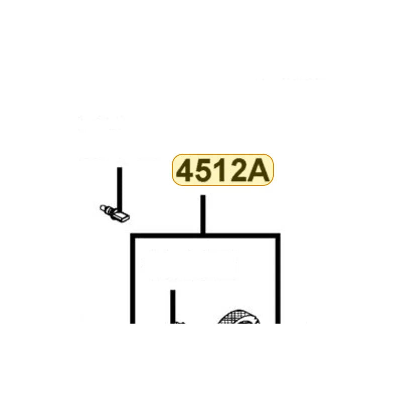 KYMCO Front Shoe Assembly 4512A-LAC5-900, part location on the factory exploded-view diagram