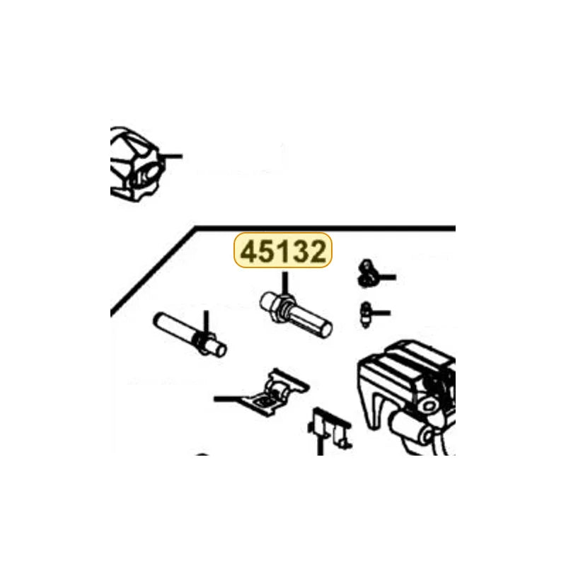 KYMCO Boot Pin Bush 45132-KFA6-900, part location on the factory exploded-view diagram