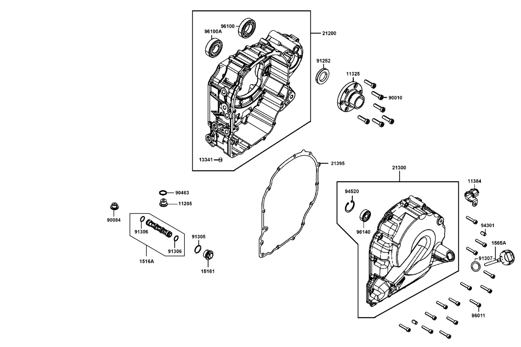 Oil Seal 28X45X7 — 91252-LGC6-E00 — KYMCO exploded-view diagram