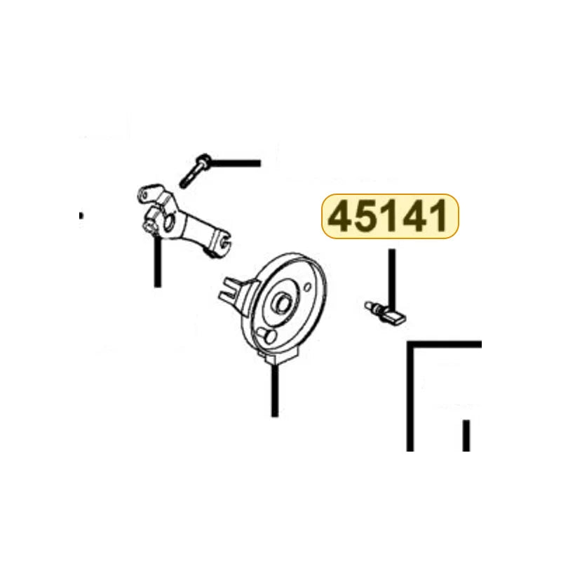 KYMCO Cam Front Brake 45141-LBD4-900, part location on the factory exploded-view diagram